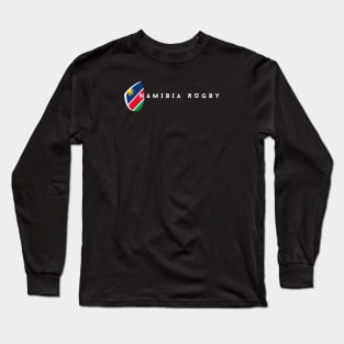 Minimalist Rugby Part 2 #020 - Namibia Rugby Fan Long Sleeve T-Shirt